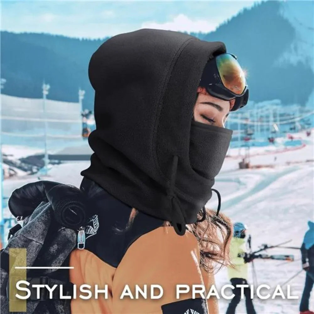 Unisex Balaclava Face Mask Windproof Fleece Ski Mask Winter Neck and Face Warmer